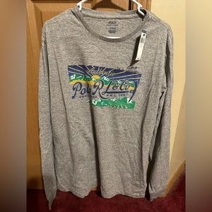 NWT Men’s polo Ralph Lauren long sleeve shirt